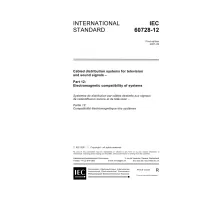 IEC 60728-12 Ed. 1.0 en:2001