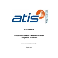 ATIS 0300070(2020-07)