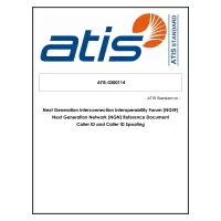 ATIS 0300114(2019-10)