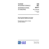 CIE S 009 / E:2002 / IEC 62471:2006