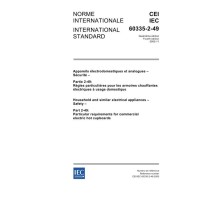 IEC 60335-2-49 Ed. 4.0 b:2002