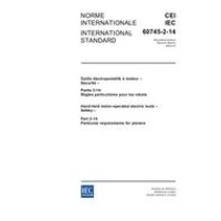 IEC 60745-2-14 Ed. 2.0 b:2003