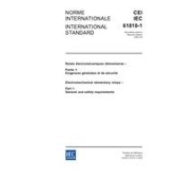 IEC 61810-1 Ed. 2.0 b:2004