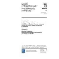 IEC 62020 Amd.1 Ed. 1.0 b:2003