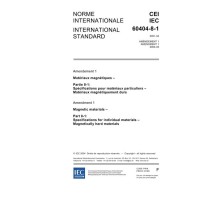 IEC 60404-8-1 Amd.1 Ed. 2.0 b:2004