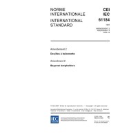 IEC 61184 Amd.2 Ed. 2.0 b:2004