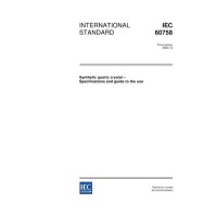 IEC 60758 Ed. 3.0 en:2004