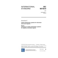 IEC 60728-9 Amd.1 Ed. 1.0 en:2005