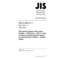 JIS B 0209-2:2001