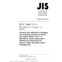 JIS C 3660-1-3:2003