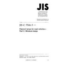 JIS C 7506-3:1999