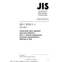 JIS C 8702-1:2003