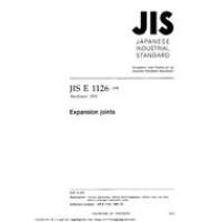 JIS E 1126:1998