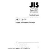 JIS E 1303:2001