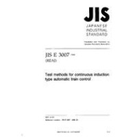 JIS E 3007:2002