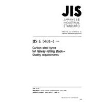 JIS E 5401-1:1998