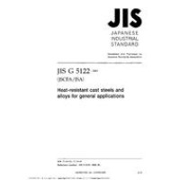 JIS G 5122:2003