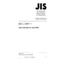 JIS L 1087:2002