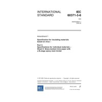 IEC 60371-3-6 Amd.1 Ed. 1.0 en:2006