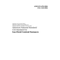 CSA ANSI Z21.47B-2006/CSA 2.3B-2006