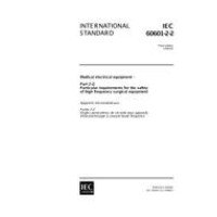 IEC 60601-2-2 Ed. 3.0 en:1998