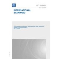 IEC 61606-1 Ed. 2.0 en:2009