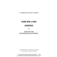 ASME BPE-a-2004