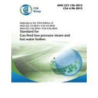 CSA ANSI Z21.13b-2012/CSA 4.9b-2012