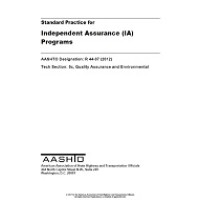 AASHTO R 44-07 (2022)