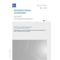 IEC 61730-1 Ed. 1.2 b:2013