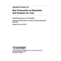 AASHTO R 74-16 (2020)