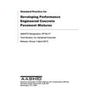 AASHTO PP 84-17