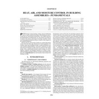 F25 -- Heat, Air, and Moisture Control in Building Assemblies--Fundamentals (SI)