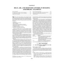 F27 -- Heat, Air, and Moisture Control in Building Assemblies-Examples (SI)