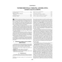 F18 -- Nonresidential Cooling and Heating Load Calculations (I-P)