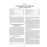 A25 -- Environmental Control for Animals and Plants (I-P)