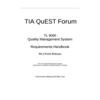 TIA TL9000 REQUIREMENTS HDBK