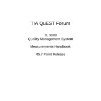 TIA TL9000 MEASUREMENTS HDBK