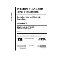 TIA TIA/EIA/IS-J-STD-025-1