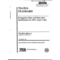 TIA ANSI/TIA/EIA-568-A-1