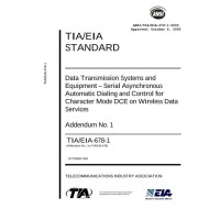 TIA ANSI/TIA/EIA-678-1