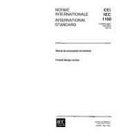 IEC 61160 Ed. 1.0 b:1992