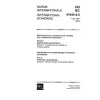 IEC 61035-2-2 Ed. 1.0 b:1993