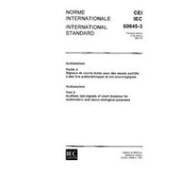 IEC 60645-3 Ed. 1.0 b:1994