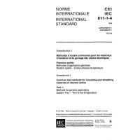 IEC 60811-1-4 Amd.1 Ed. 1.0 b:1993