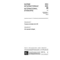 IEC 60038 Amd.1 Ed. 6.0 b:1994