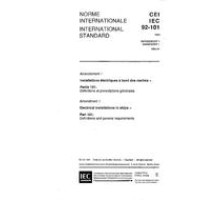 IEC 60092-101 Amd.1 Ed. 4.0 b:1995