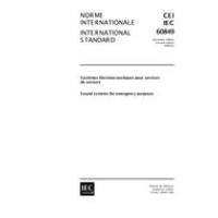 IEC 60849 Ed. 2.0 b:1998