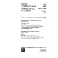 IEC 60371-3-5 Ed. 1.0 b:1992