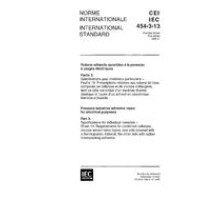 IEC 60454-3-13 Ed. 1.0 b:1995